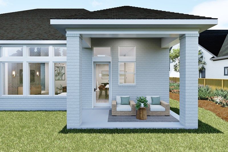 The Conklin - Covered Porch