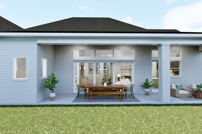 The Conklin - Optional Extended Covered Porch
