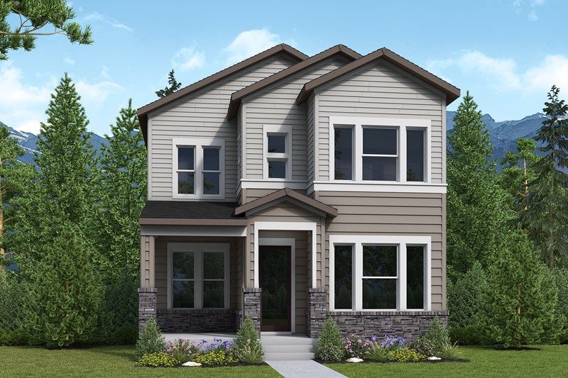Bates - Baseline Peaks Collection: Broomfield, Colorado - David Weekley Homes