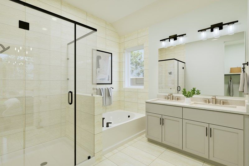 The Alamo - Optional Slide In Tub w Shower