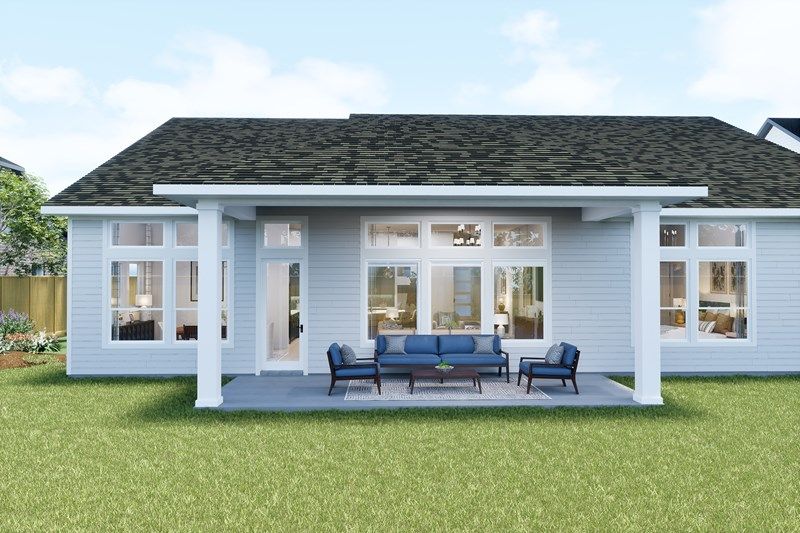 The Giles - Covered Porch