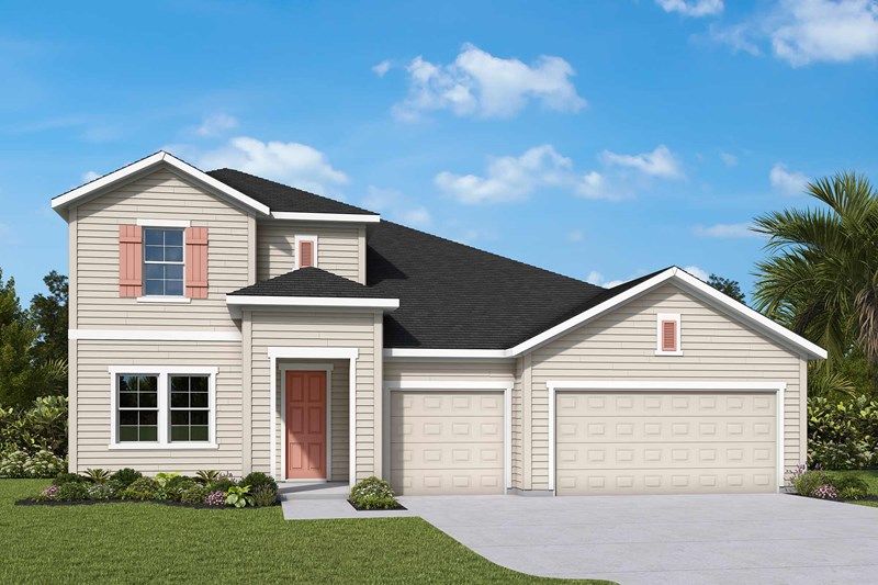 The Preserve at Laurelton – The Haven Collection por David Weekley Homes en Jacksonville-St. Augustine Florida