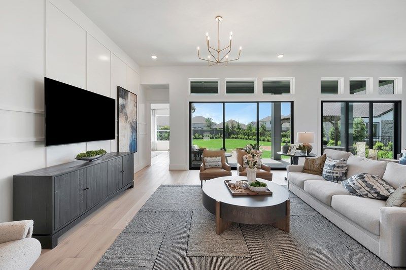 The Tomball - Family Room