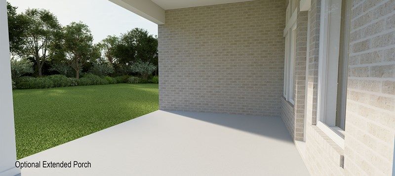 The El Paso - Optional Extended Patio