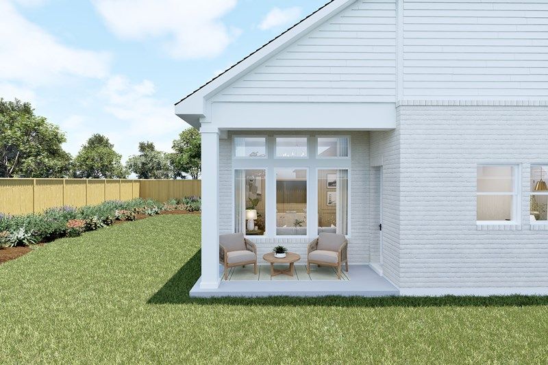 The Henderson - Covered Porch