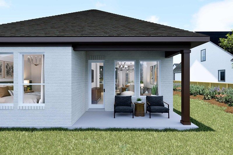 The Katy - Covered Porch