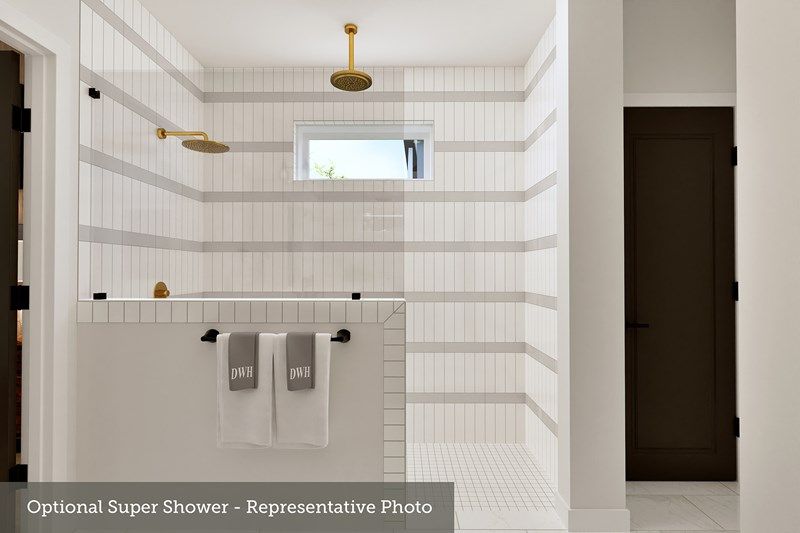 The New Braunfels - Optional Super Shower