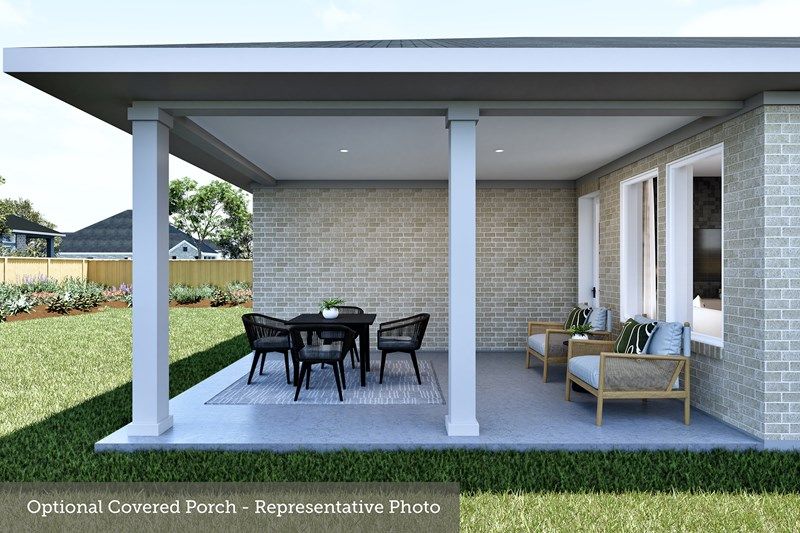 The New Braunfels - Optional Covered Porch