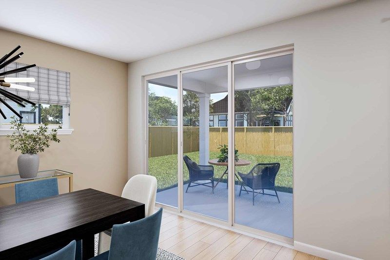 The Badell - Optional Sliding Glass Door