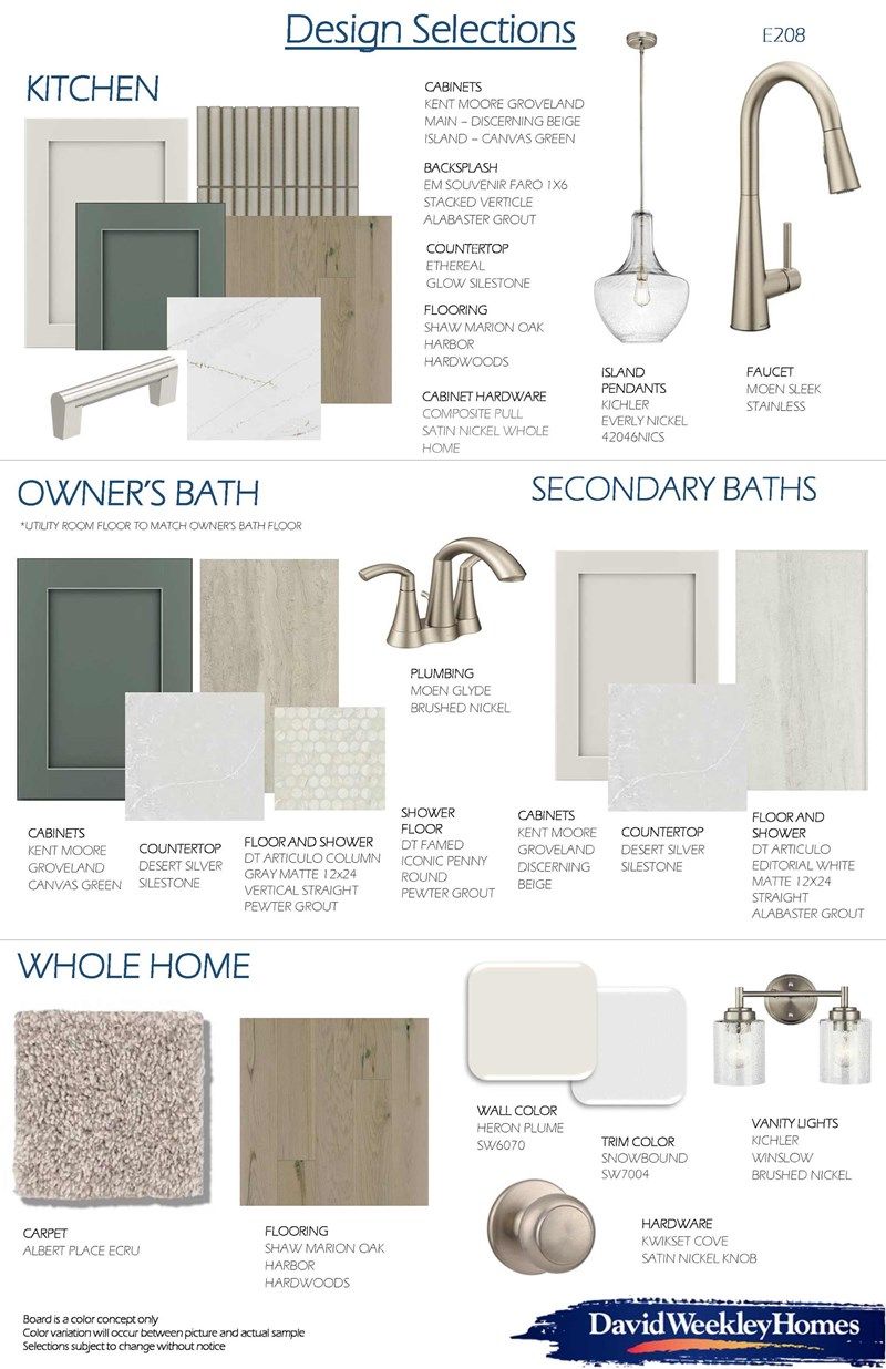 Design Selections