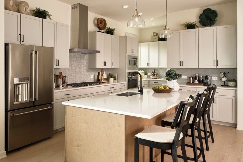 casa en The Aurora Highlands The Vistas por David Weekley Homes