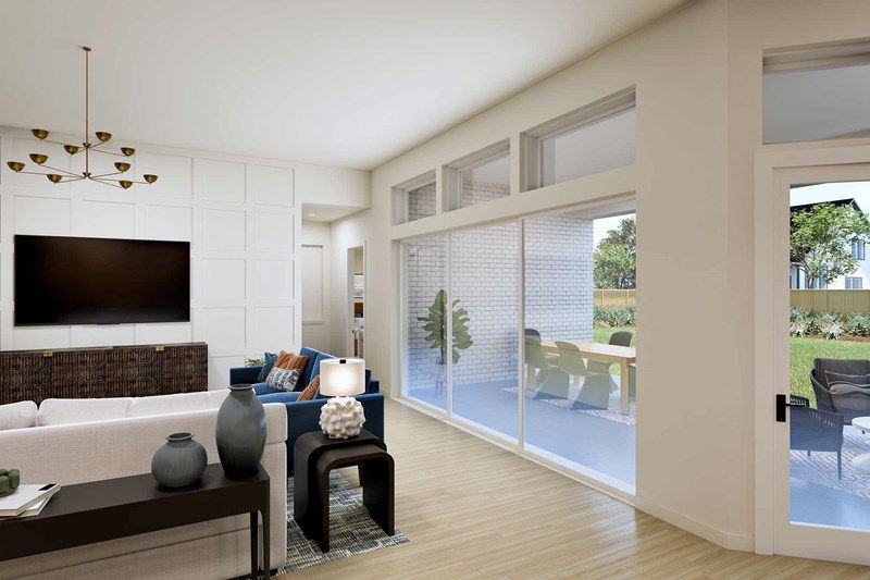The Bollinger - Optional Sliding Glass Door
