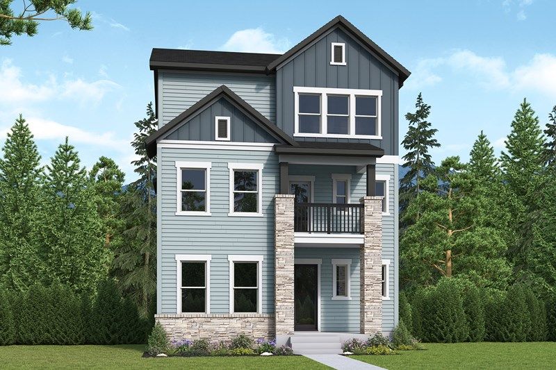 Stewert - Elevate at Wolf Ranch: Colorado Springs, Colorado - David Weekley Homes