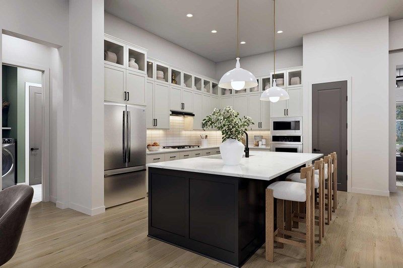 The Alabaster - Optional Cooktop Kitchen