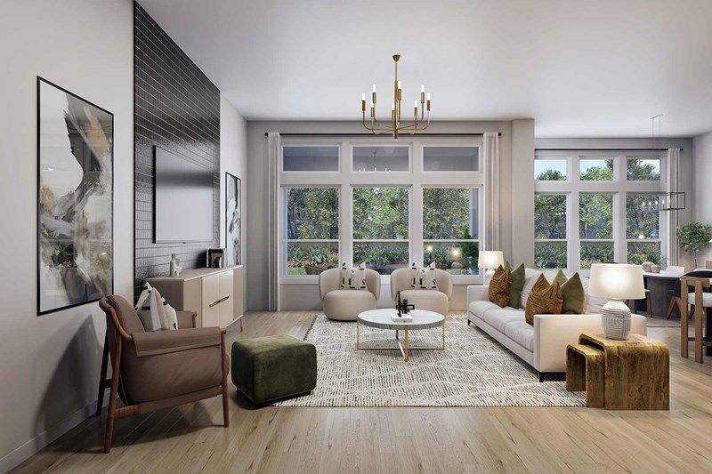 The Alabaster - Family Room