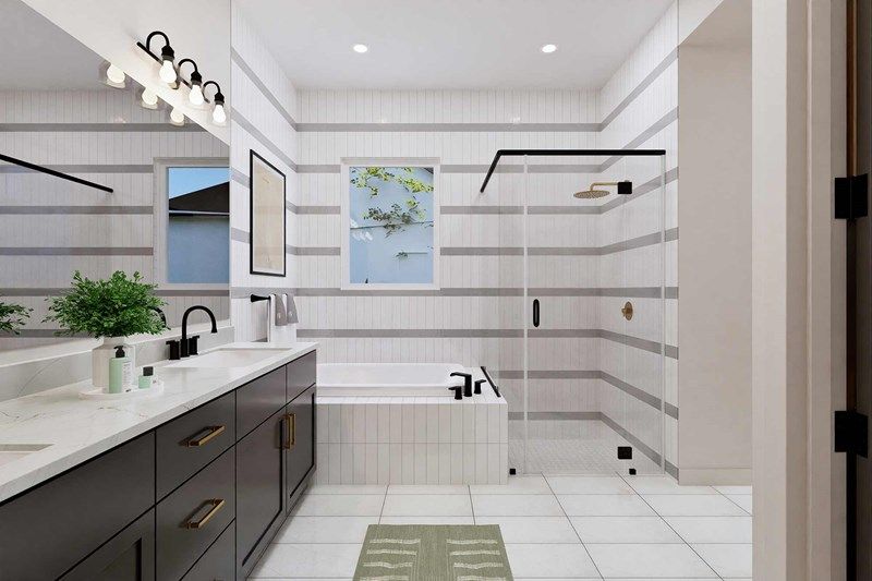 The Alabaster - Owner's Bath