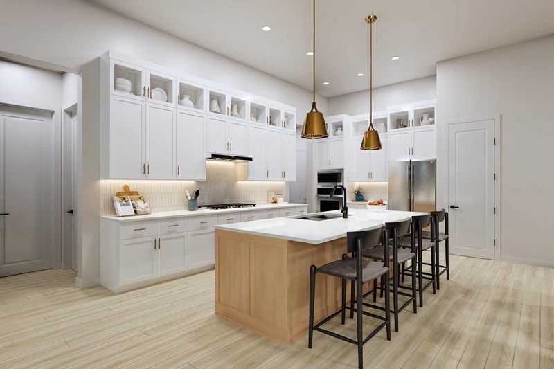 The Blackberry - Optional Cooktop Kitchen