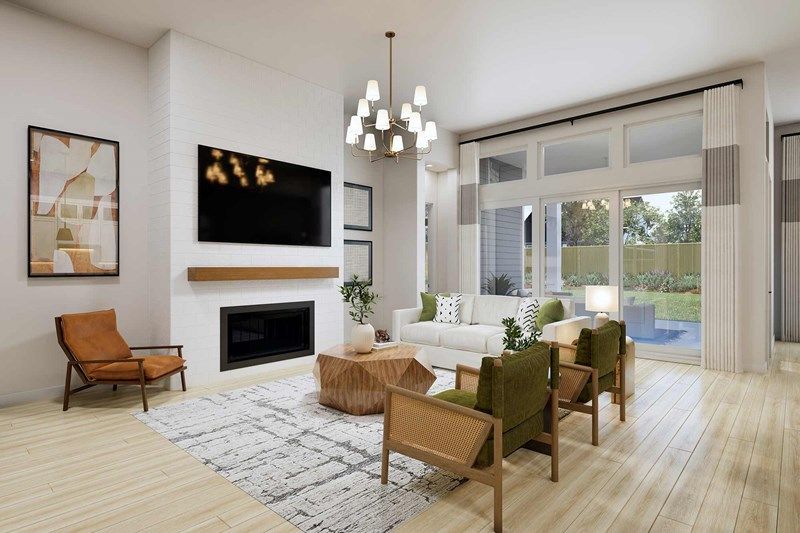 The Blackberry - Optional Fireplace