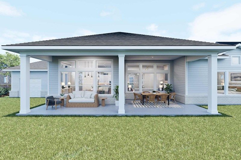 The Heartstone - Extended Covered Porch