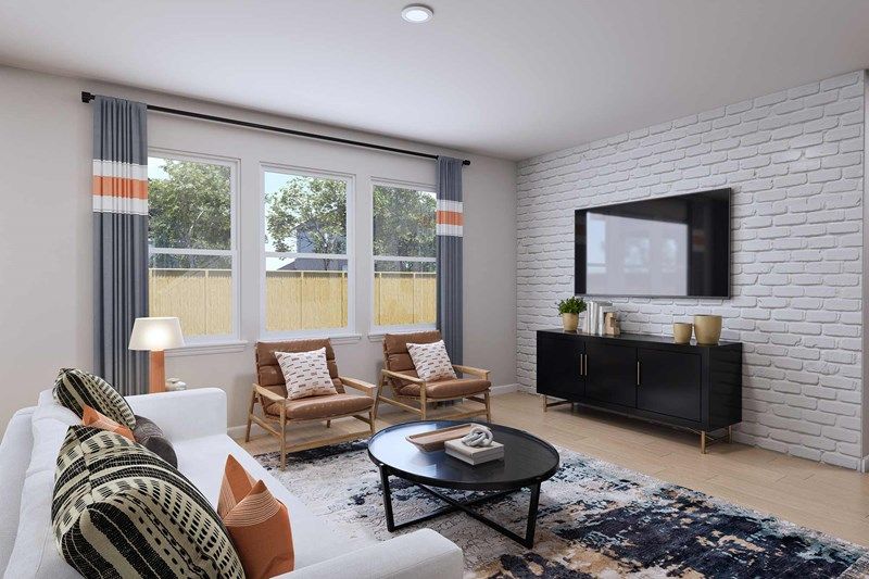 The Crescent - Family Room