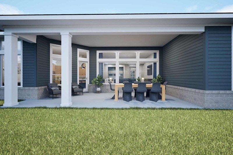 The MIstwood - Covered Porch