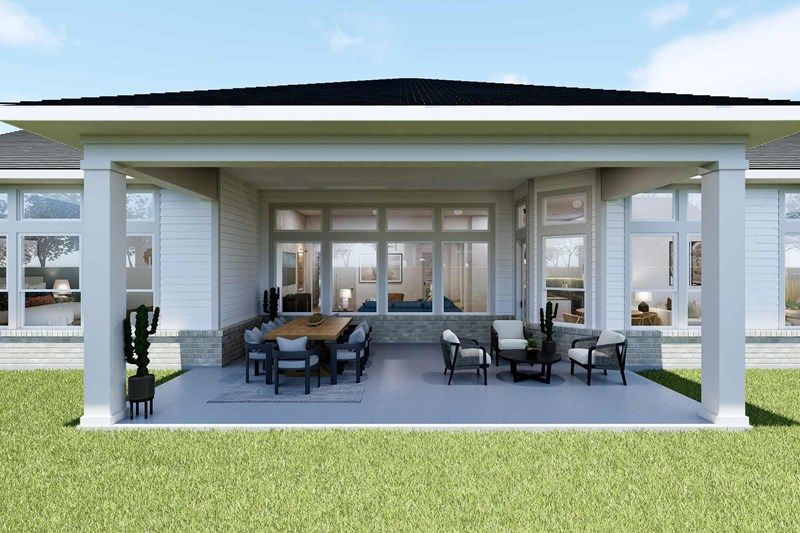 The Springwood - Covered Porch