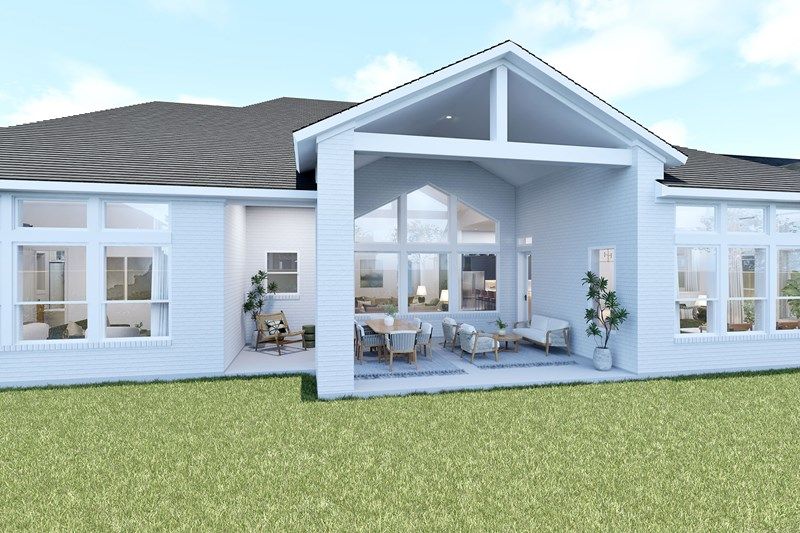 The Allison - Covered Porch