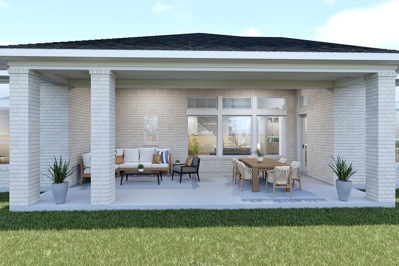The Brant - Optional Extended Covered Porch