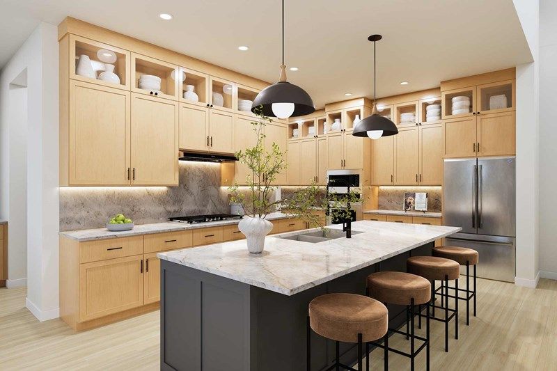 The Waterlily - Optional Cooktop Kitchen