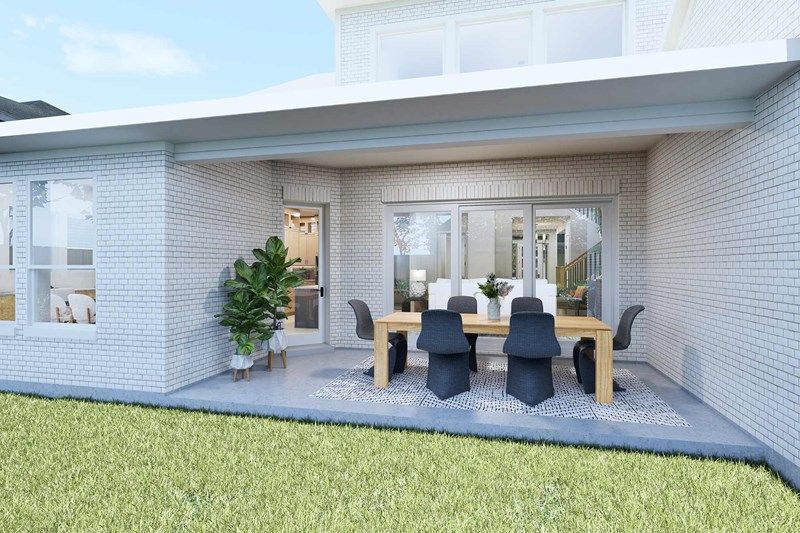 The Waterlily - Optional Sliding Glass Door