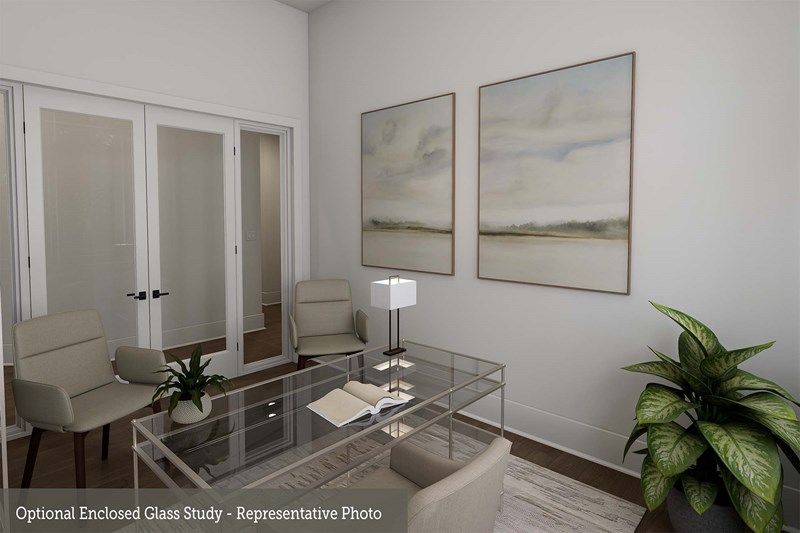 The Harold - Optional Enclosed Glass Study