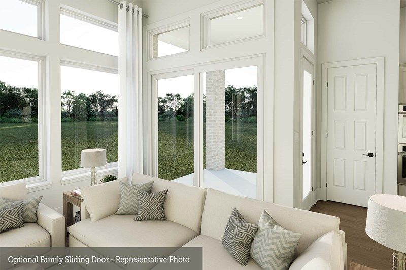 The Harold - Optional Family Room Sliding Door