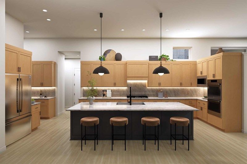 The Baltimore - Optional Cooktop Kitchen