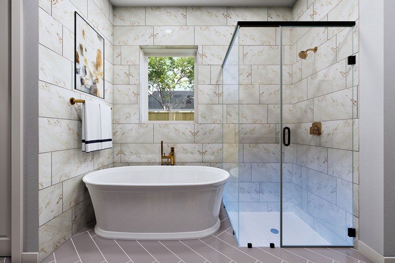 The Lavender - Optional Owner's Bath