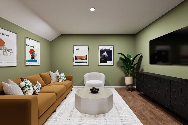 The Lavender - Media Room