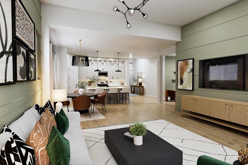 The Conroe - Family Room