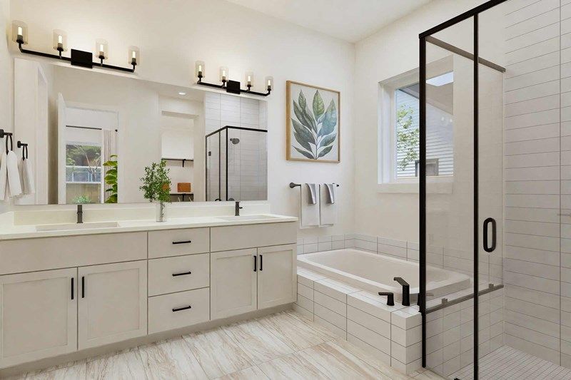 The Conroe - Owner's Bath
