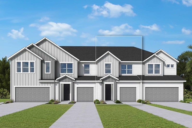 Burney - Preserve at The Cays – The Harbor Series: Daytona Beach, Florida - David Weekley Homes