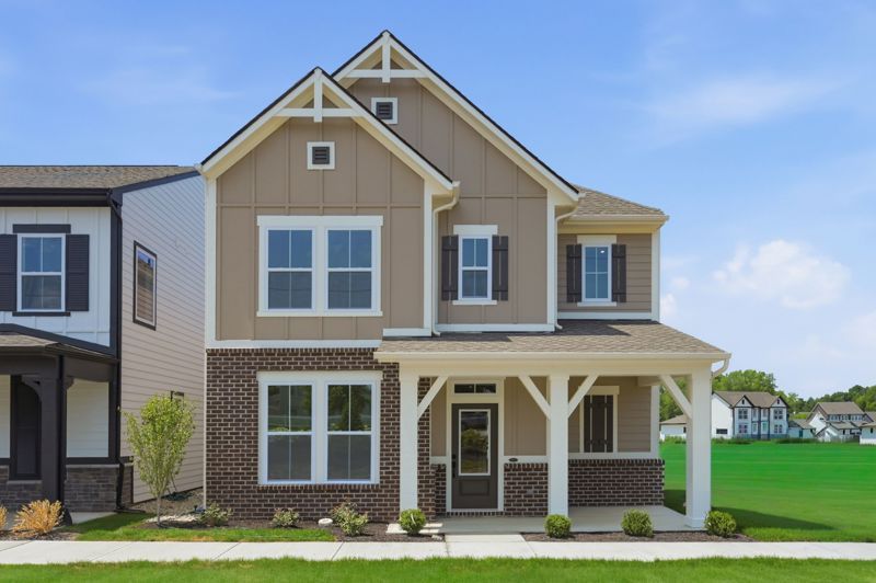 Littleton - Marilyn Woods - The Courtyard Collection: Noblesville, Indiana - David Weekley Homes