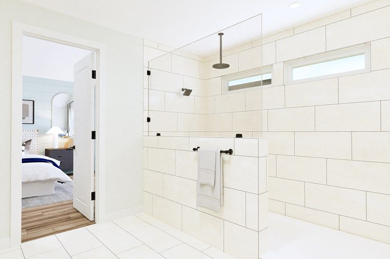 The McKinney - Optional Super Shower