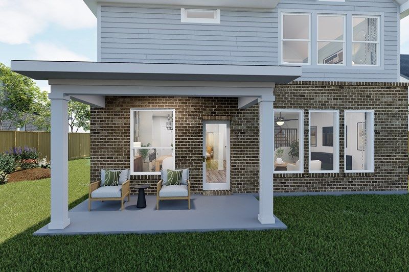 The McKinney - Optional Covered Porch
