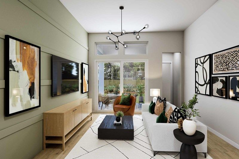 The Alamo - Optional Sliding Glass Door