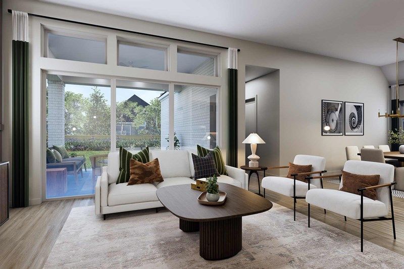 The Alberta - Optional Sliding Glass Door