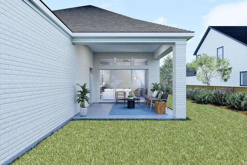 The Alberta - Optional Sliding Glass Door