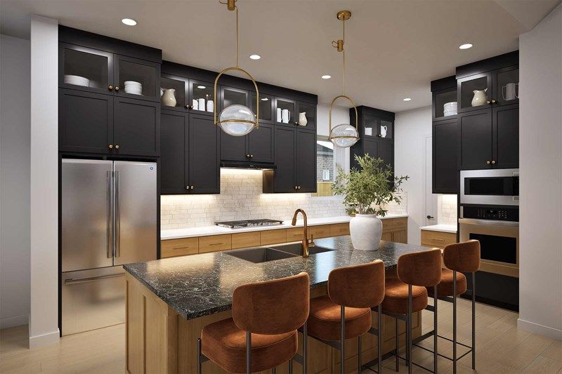 The Brandsville - Optional Cooktop Kitchen