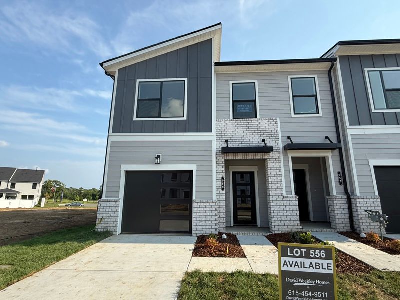 Pintail End - Nexus Townhomes: Gallatin, Tennessee - David Weekley Homes
