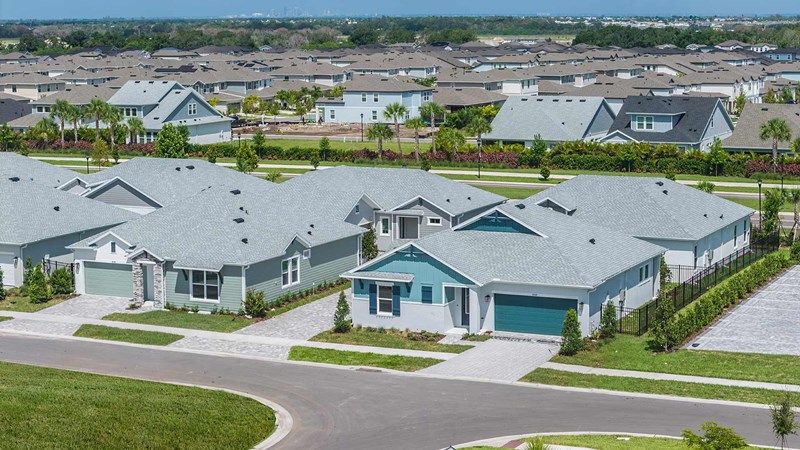 casa en Waterset Bungalow Series por David Weekley Homes