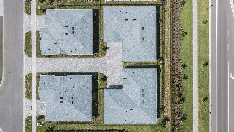 Waterset Bungalow Series - Aerial View