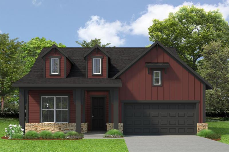 Two Step Farm - Enclave Collection por David Weekley Homes en Houston Texas