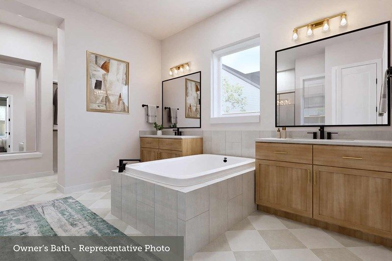 Owner's Bath - Representative Photo